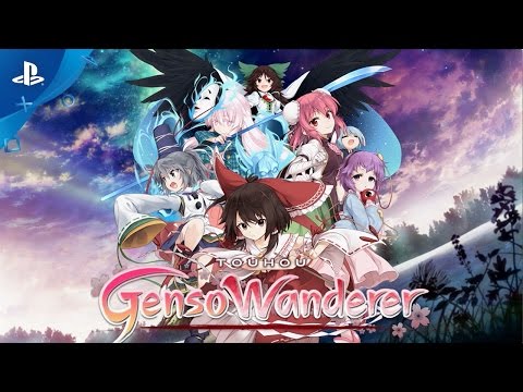 Touhou Genso Wanderer - Gameplay Trailer | PS4, PS Vita